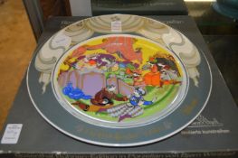 Rosenthal, a limited edition signed plate, complete with original box.