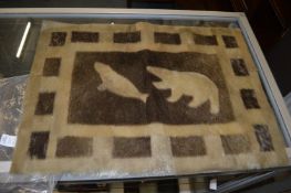 An Inuit seal fur picture.