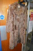 A ladies' fur coat.
