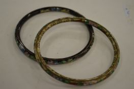 Decorative bangles.
