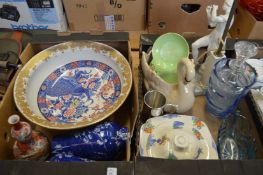 A large quantity of decorative and household china to include various tea services.