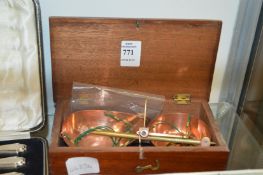 Opium scales and weights.