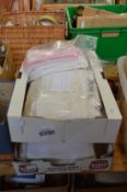 A good large quantity of table linen, sheets etc.