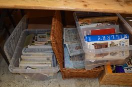 A large quantity of books.