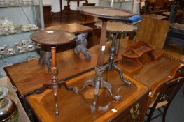 Three occasional tables.