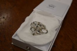 A silver Orkney brooch.