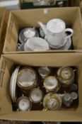 A quantity of Noritake part services.