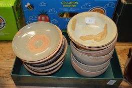 A quantity of Chinese bowls.