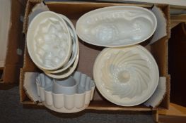 Jelly moulds.
