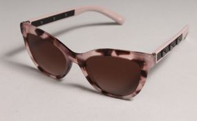 NEARLY NEW VALENTINO SUNGLASSES in a case.