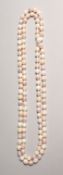 A LARGE STRING OF PEARLS.