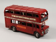 A TIN PLATE LONDON BUS.
