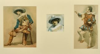 William Mainwaring Palin (1862-1947) British, A collection of three studies of an Italian