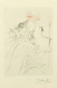 After Salvador Dali, 'King Leir', colour print, 10