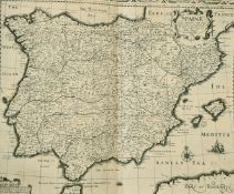 John Speed, 'Spaine', 17th Century, 16