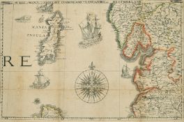 A collection of miscellaneous maps, including one of the 'Isle of Man', unframed (12).