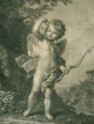 Klauber after Van Loo, 'L'Amour Clair Voyant', engraving, circa 1800, 15
