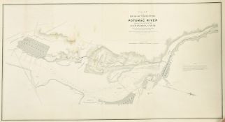 William James Stone, 'Chart of the head of navigation of the Potomac River shewing the route of