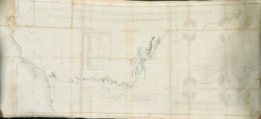 Military Reconnaissance of the Arkansas Rio del Norte and Rio Gila, circa 1848, a panoramic map,