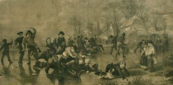 Robert Graves after Thomas Webster, 'The Slide', late 19th Century, 14