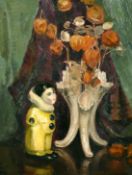 Percy Rendall (1872-1955) British, a still life of mixed objects, oil on panel, from the artist's