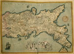 Ortelius, 'Regni Neapolitani Verissima Secundum Antiquorum et Recentiorum Traditionem Descriptio,