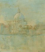 20th Century School, a view of Venice, oil on board, indistinctly signed, 15