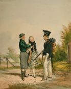 Butler after De Prades, '2nd Royal North British Dragoons. Scots Greys Cobham', 13.75