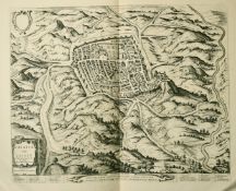 Johannes Blaeu, 'Calatia vulgo Caiazo. Ville du Royaume de Naples', 17th/18th Century, 16.5