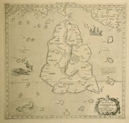 Gerard Mercator, 'Asiae Taprobanam repraesentans ...', plate XII of 'Geography', probably late