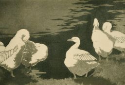 Ann Brunskill, 'Aphrodite Returns to the Sea', Artist's Proof, signed and inscribed in pencil, 15