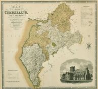 Map of the County of Cumberland from an actual survey made in the years 1821 & 1822, published by
