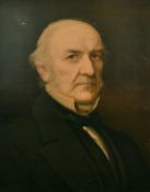 A print of a portrait of Gladstone, 24