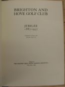 [GOLF] BRIGHTON & HOVE Golf Club Jubilee 1887-1937, 4to, illus., cloth / boards, Brighton, Dolphin