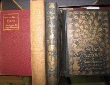 AUSTEN (Jane) Pride and Prejudice, 8vo, illus. by Hugh THOMSON, dec. cloth, L., 1894; Mansfield