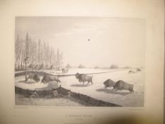 BACK (Lieut.) coll'n of prints of North American continent scenes, 8.5 x 10.5 inches, u/f., L., 1823