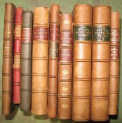 [ANCIENT EGYPT] coll'n of smaller format works, half leather (9).