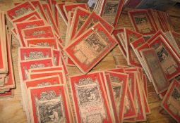 [MAPS] a good collection of O. S. 1 inch to 1 mile folding maps in mostly uniform covers, running as