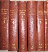 LEWIS (S.), Topographical Dictionary of England, 4 vols., 4to, and Supplementary vols. (2) incl.