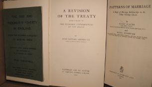KEYNES (J. M.) A Revision of the Treaty, 8vo, clo., 1st Edn., L., 1922; & 2 others, social