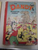 The DANDY Monster Comic, 4to, illus., pict. boards, 1951.