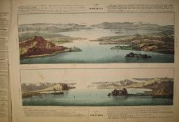 [ATLAS] Atlante Geografico, obl. folio, incomplete, Milan, 1853.