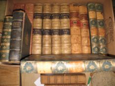 BINDINGS, misc., 4to et infra. (1 box).