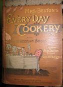 [COOKERY] Beeton's Every-Day Cookery, 8vo, plates, pict. clo., L., 1890; & 1 other (2).
