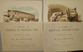 LEITCH (R. P.) [DRAWING BOOKS], 2, unbound, L., n.d. (2).