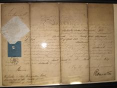 ROYAL COMMISSION, to the rank of Lieutenant, 91st Regiment of Foot, M. P. Macqueen, signature of