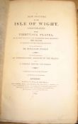 COOKE (W.) A New Picture of the Isle of Wight, 8vo, 36 plates & folding map, contemp. half calf, L.,