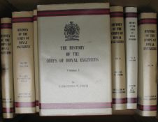 [ARMY / MILITARY] History of the Corps of Royal Engineers, vols. 1 - 10, 8vo, clo., d.w.'s, Chatham,