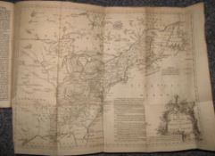 [AMERICANA / MAP] Gentleman's Magazine, Vol. XXV, 8vo, folding engr. map 