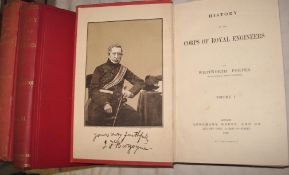 [ARMY] PORTER & WATSON, History of the Corps of Royal Engineers, 3 vols., 8vo, illus., cloth gilt,